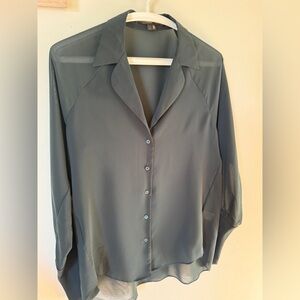 Theory Black Blouse - Black XS